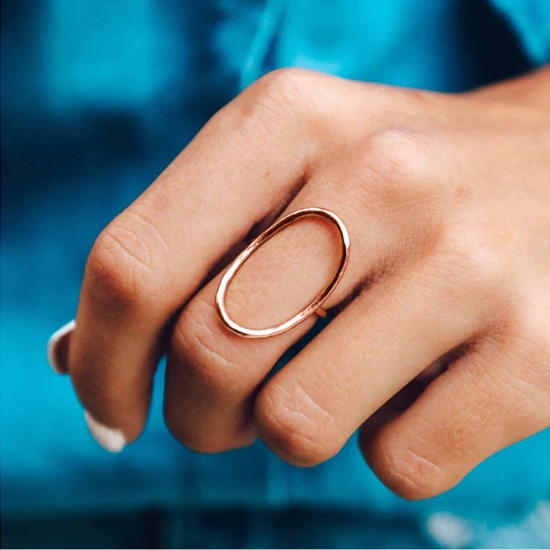 Hallow Full Moon Ring