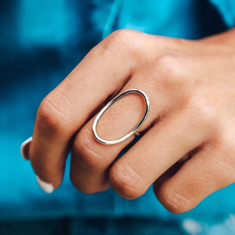 Hallow Full Moon Ring