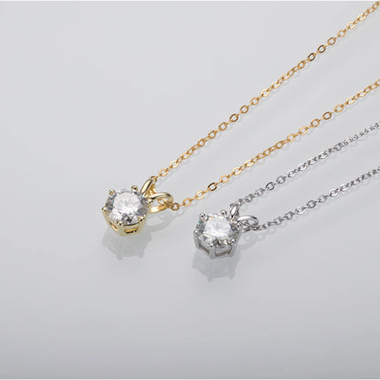 Amberleaf Moissanite Necklace